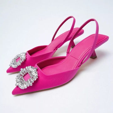 Shallow Mouth z Prom Shoes-pink